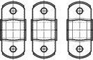 Kit guides de tube ø 22 mm