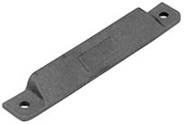 Embout plastique de rail d'arrimage