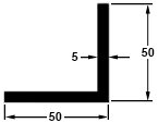 Profil de soubassement et de renfort, cornière