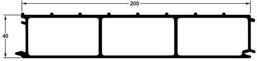 Profil de plancher pour bétaillère