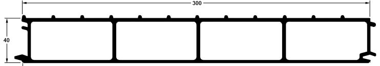 Profil de plancher pour bétaillère