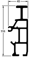 Rail aluminium