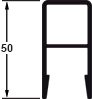 Profils de ridelle aluminium 25 mm SOFACO